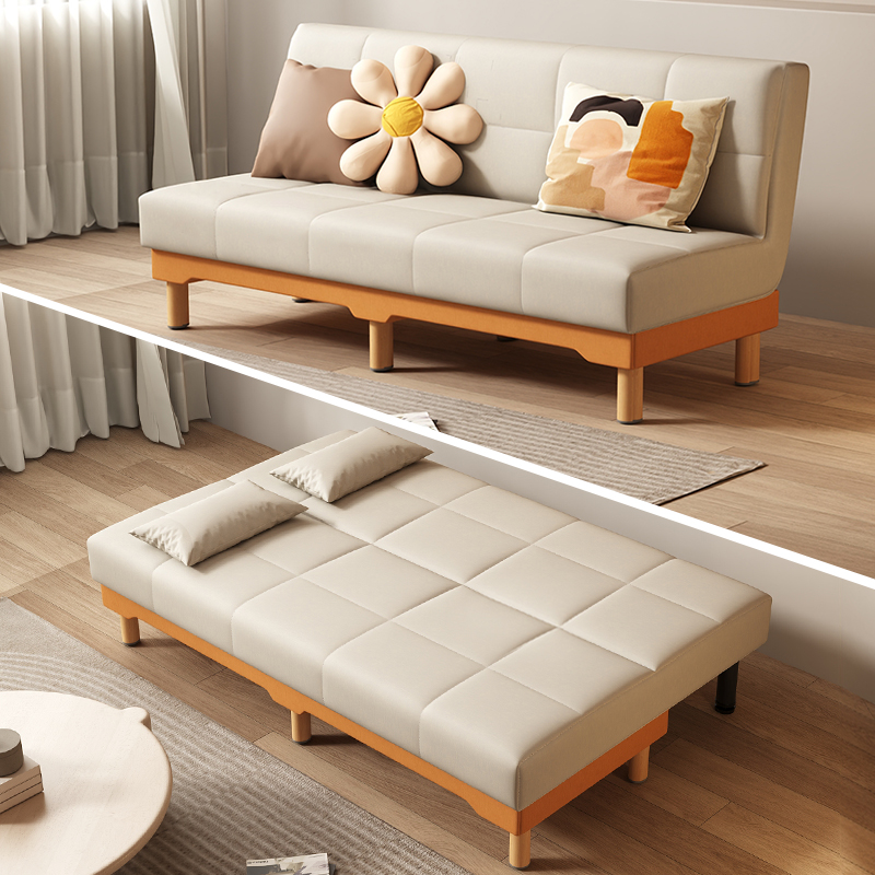 布艺沙发网红多功能小户型简易两用出租屋客厅现代简约折叠沙发床