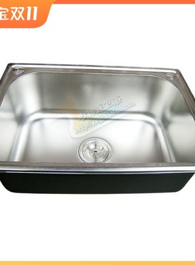 冠爵厨卫不锈钢厨房水槽套餐洗碗池菜盆厨盆单槽5040H加厚1.2MM