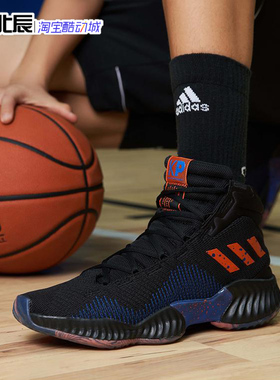 Adidas阿迪达斯男鞋Pro Bounce高帮经典缓震防滑运动篮球鞋FW0902