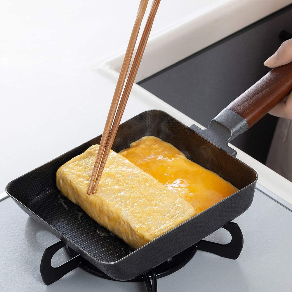 日本原装进口玉子烧方形 鸡蛋厚蛋烧电磁炉煎锅牛排早餐家用煎锅