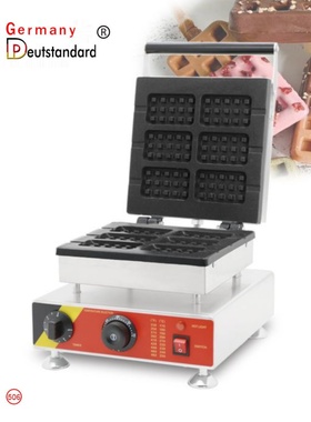 商用华夫炉格子华夫饼机模具松饼机电热烤饼机蛋糕房烘培设备出口