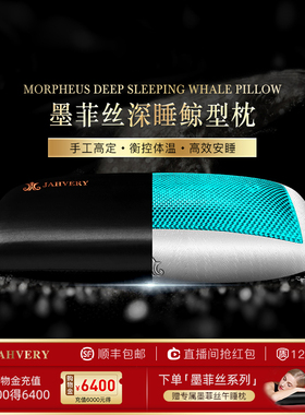 JAHVERY灵动大白鲸护颈枕头 凝胶记忆枕成人记忆棉护颈椎助睡眠枕