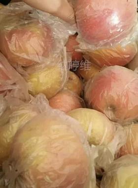 安徽砀山大沙河红富士原生态丑苹果新鲜水果黄肉无蜡净重10斤孕妇