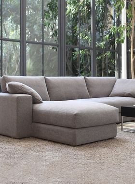 厂促北欧转角布艺沙发组合现代简约大中小户型客厅卧室乳胶沙发可