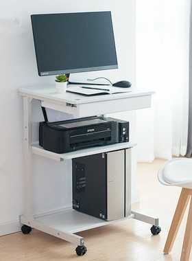 超值小户型可移动台式电脑桌家用卧室床边桌单人迷你小写字书桌子