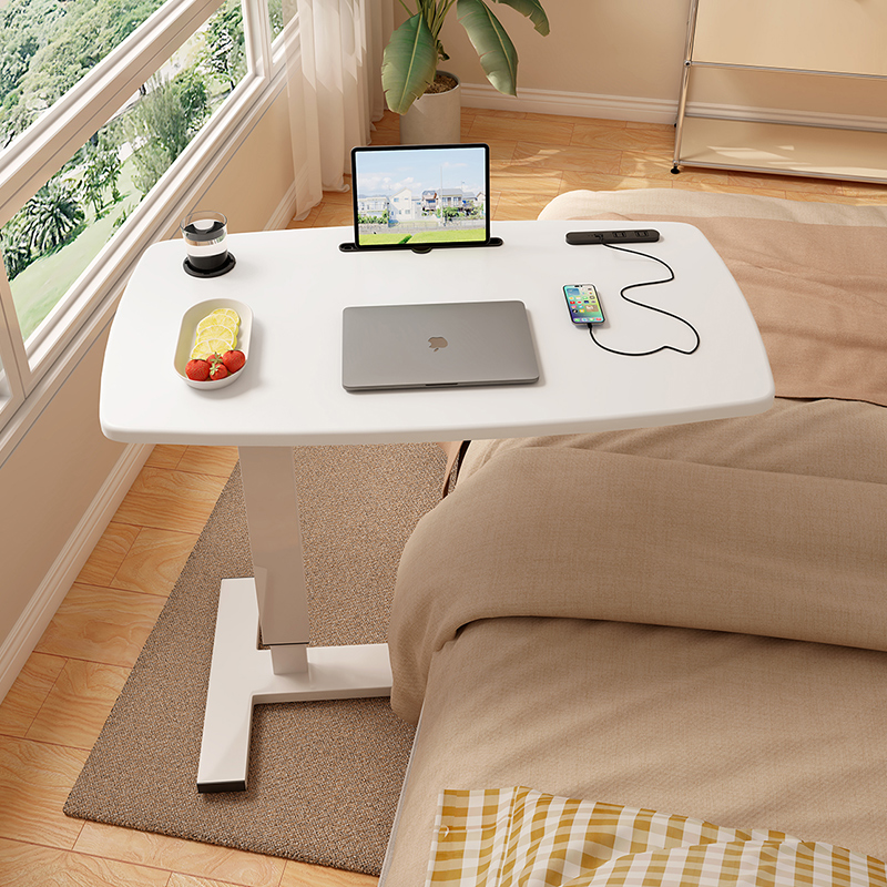 床边桌可移动升降折叠办公电脑桌卧室床上学习桌简易家用写字桌