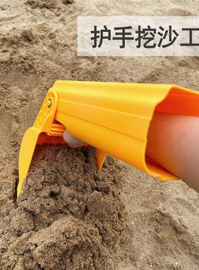 韩国儿童沙滩玩具玩沙挖沙工具铲子小推车翻斗工程车海边戏水套装