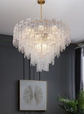 轻奢客厅玻璃吊灯现代简约餐厅设计师创意艺术时尚卧室灯