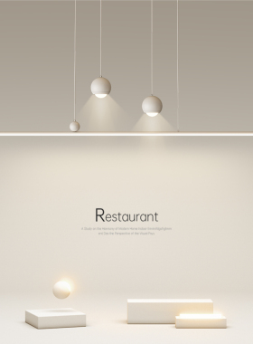 创意led吊灯极简长条灯简约现代餐厅灯卧室灯客厅灯餐桌吧台灯具