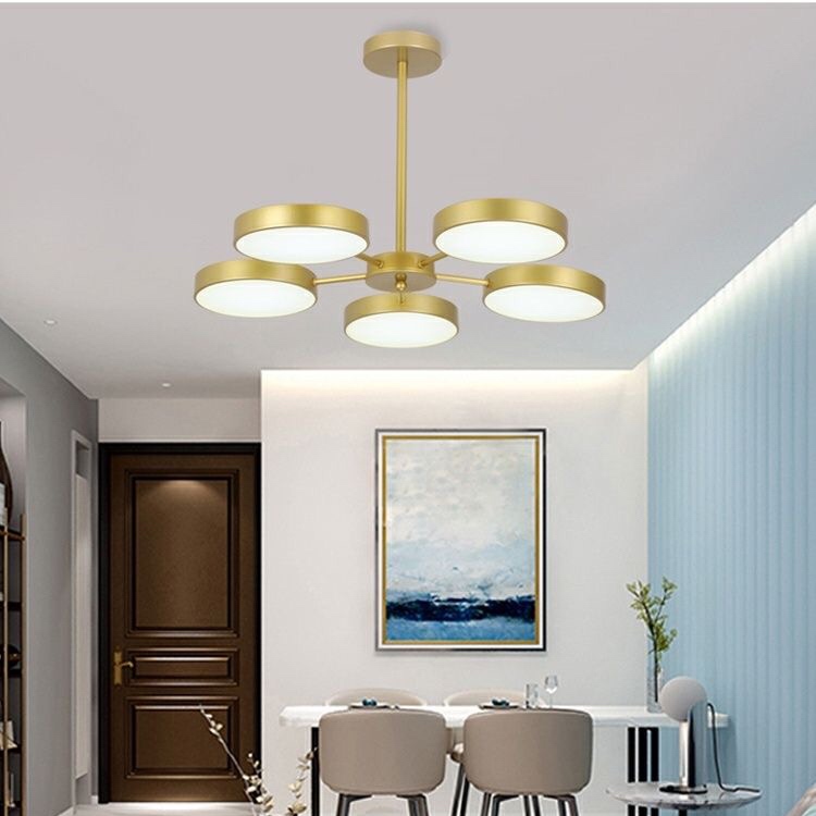 北欧客厅吊灯现代简约卧室灯大气新款家用吸顶灯创意轻奢餐厅灯具