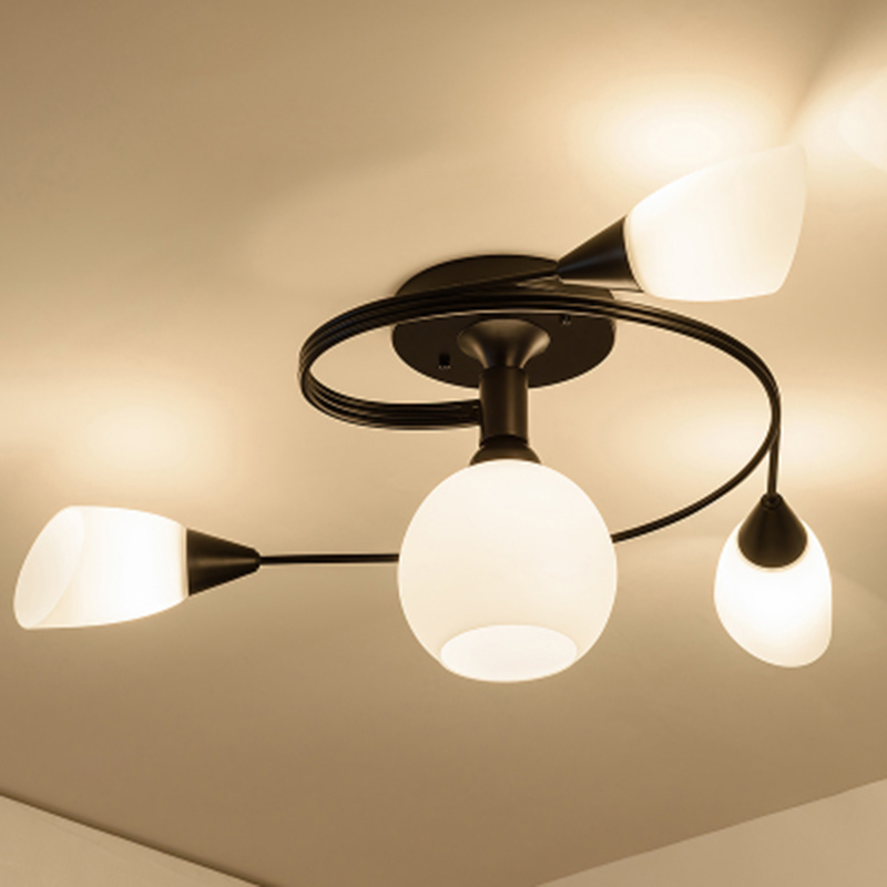 北欧卧室灯饰客厅餐厅主卧室灯大气创意简约现代家用美式吸顶灯具