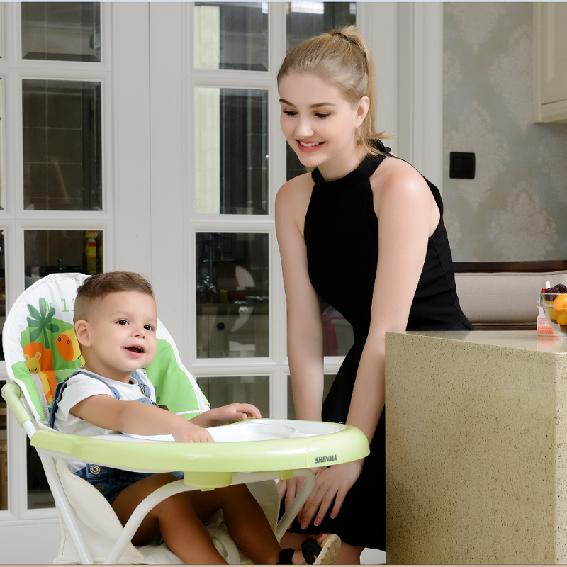 神马儿童餐椅 便携可折叠 婴儿吃饭座椅餐桌椅多功能宝宝椅子餐椅
