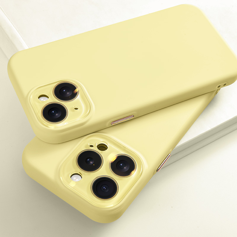 新款液态硅胶适用苹果15promax手机壳iPhone14全包镜头13pro小众高级感小视窗15pm情侣简约软壳ip防摔保护套