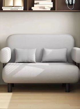 简约布艺沙发折叠两用多红能小户型沙发床客厅单人双人网红沙发椅