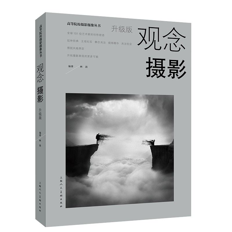 观念摄影 升级版 林路 著 高等院校摄影摄像丛书 当代创意摄影 上海人民美术出版社