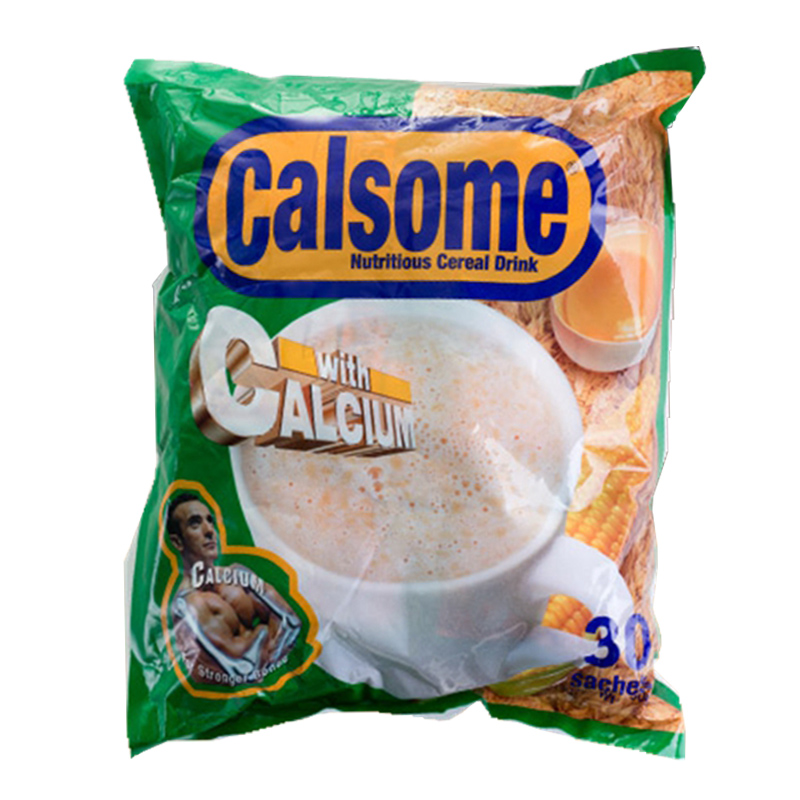 缅甸泰国进口calsome绿色麦片谷物即食营养燕麦片袋装早餐冲饮