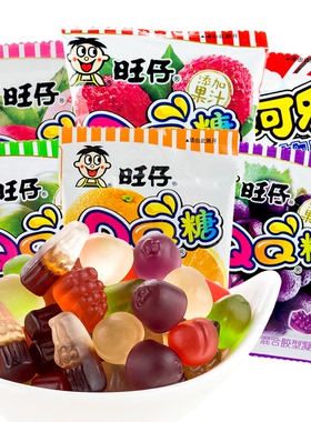 【百亿补贴】旺仔QQ糖20g休闲小零食软糖果汁糖水果糖儿时小吃