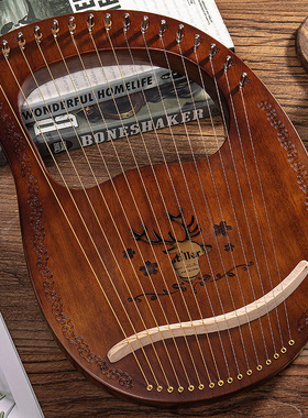 16弦莱雅琴19弦便携式易学小竖琴箜篌初学者小型小众乐器lyre琴