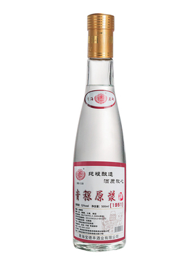 青海特产青稞酒52度宝德丰青稞原浆高度清香型白酒粮食酒光瓶自饮