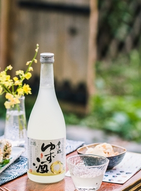日本原瓶进口丰祝柚子风味配制酒720ml