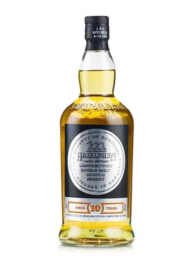 Hazelburn哈索本10年单一纯麦威士忌蒸馏酒英国原装进口洋酒烈酒