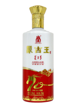 蒙古王60度大庆单瓶700ml*1瓶浓香型内蒙古草原特产白酒