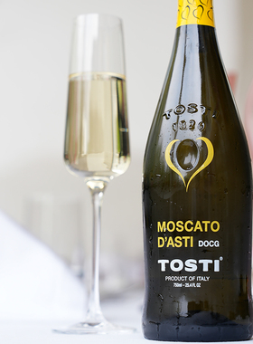 意大利进口 DOCG 托斯蒂“黄心”莫斯卡托阿斯蒂甜白微起泡葡萄酒