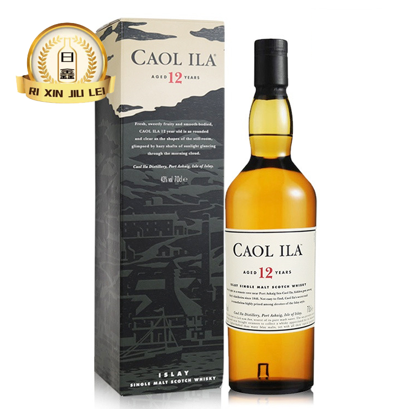 Caolila卡尔里拉12年单一麦芽苏格兰威士忌 烈酒 700ml进口洋酒