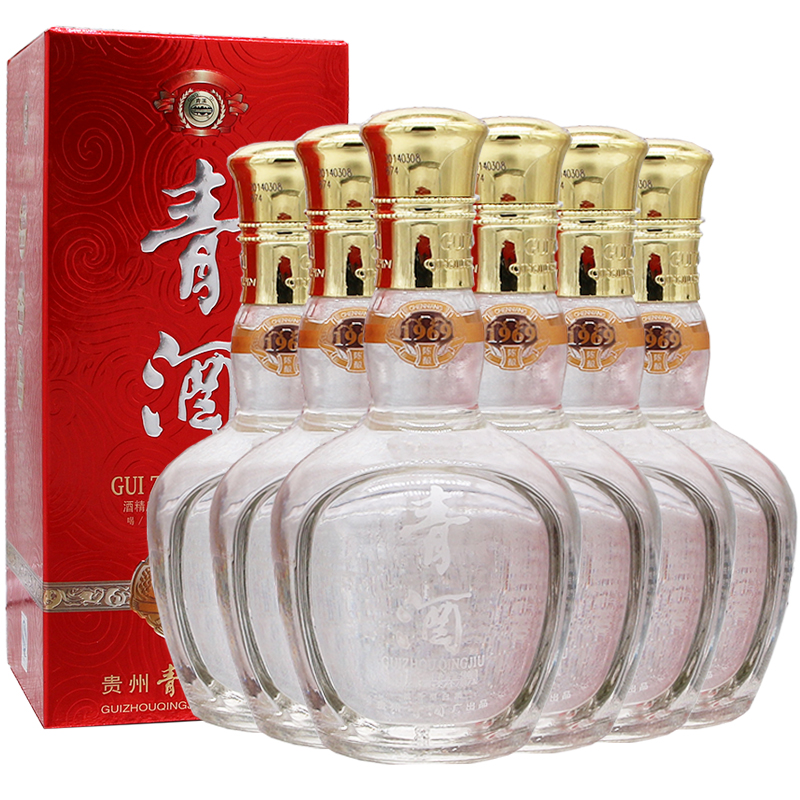 2014年洞藏青酒1969   整箱6瓶  贵州青酒厂浓香型礼盒白酒
