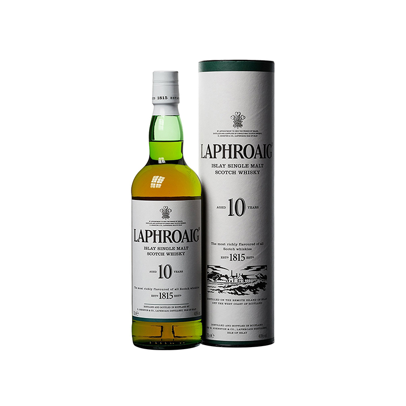 Laphroaig拉弗格10年单一麦芽纯麦威士忌700ml洋酒进口利富