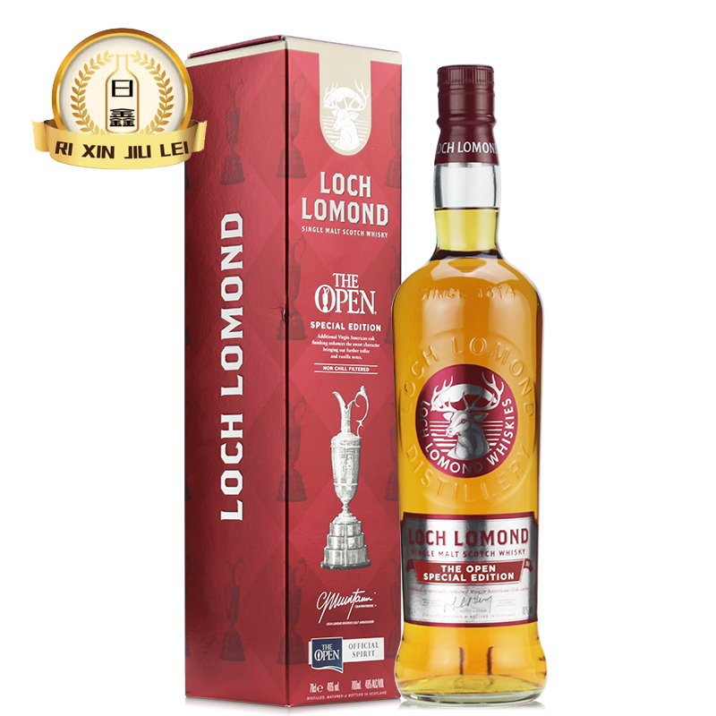罗曼湖苏格兰单一麦芽威士忌2020高尔夫公开赛限量版LOCH LOMOND