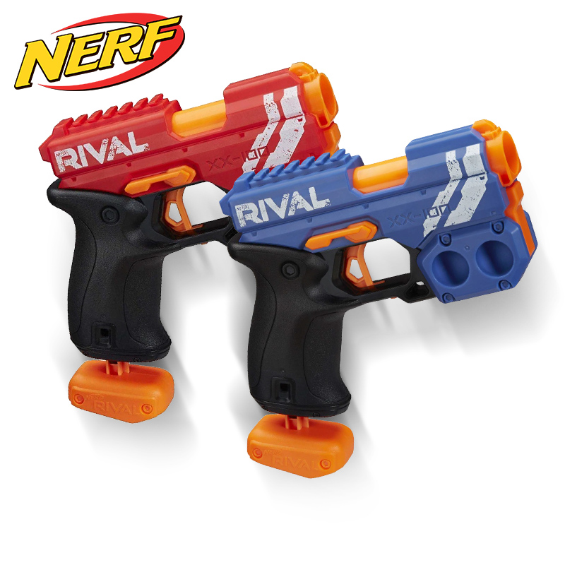 孩之宝NERF热火竞争者系列蛟龙发射器男户外对战球弹枪玩具E6192