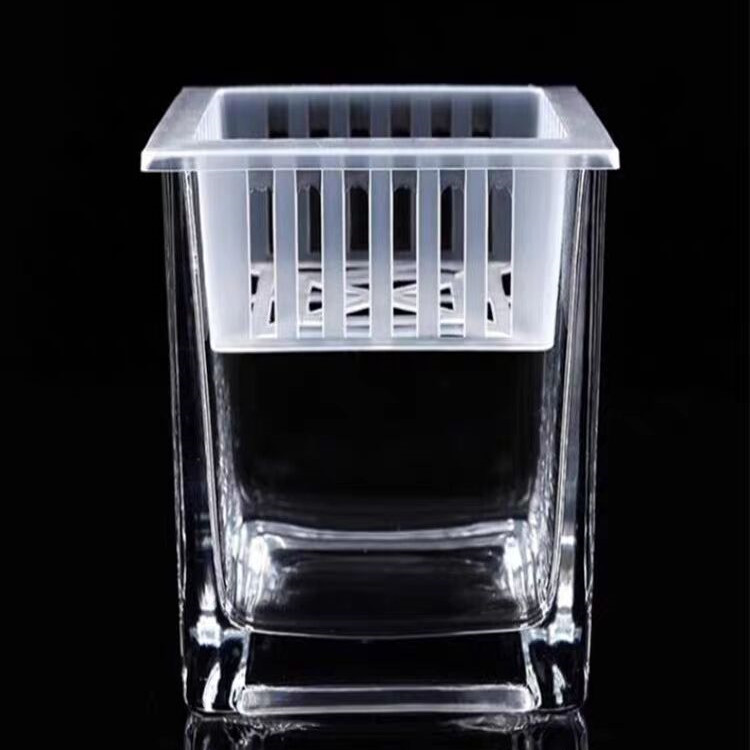 方形玻璃大号花盆鱼缸水培容器包邮居家装饰桌面简约北欧现代创意