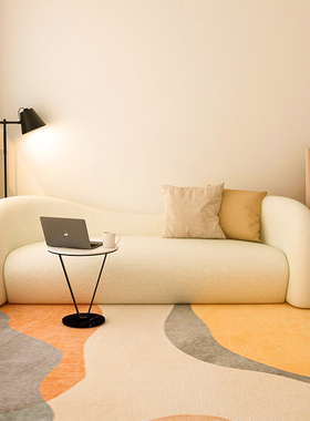 小沙发轻奢布艺沙发客厅小户型简约现代北欧设计师网红双人科技布