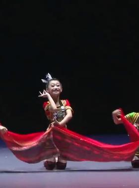 三月三民族服装儿童演出服男女童广西壮族瑶族布依族服饰舞蹈服