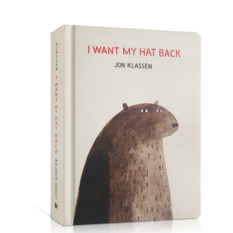 英文原版绘本 I Want My Hat Back 我想要回我的帽子 凯迪克奖作者乔恩克拉森 纸板书