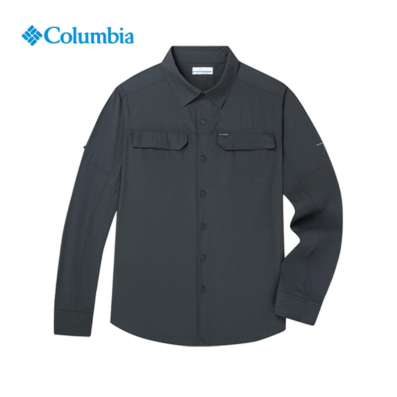 春夏Columbia哥伦比亚户外男子外套防晒服速干衣长袖衬衫AE0651