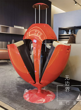 南京专柜意大利soldi design垃圾桶恐龙蛋脏衣篓储物筐收纳桶摆件
