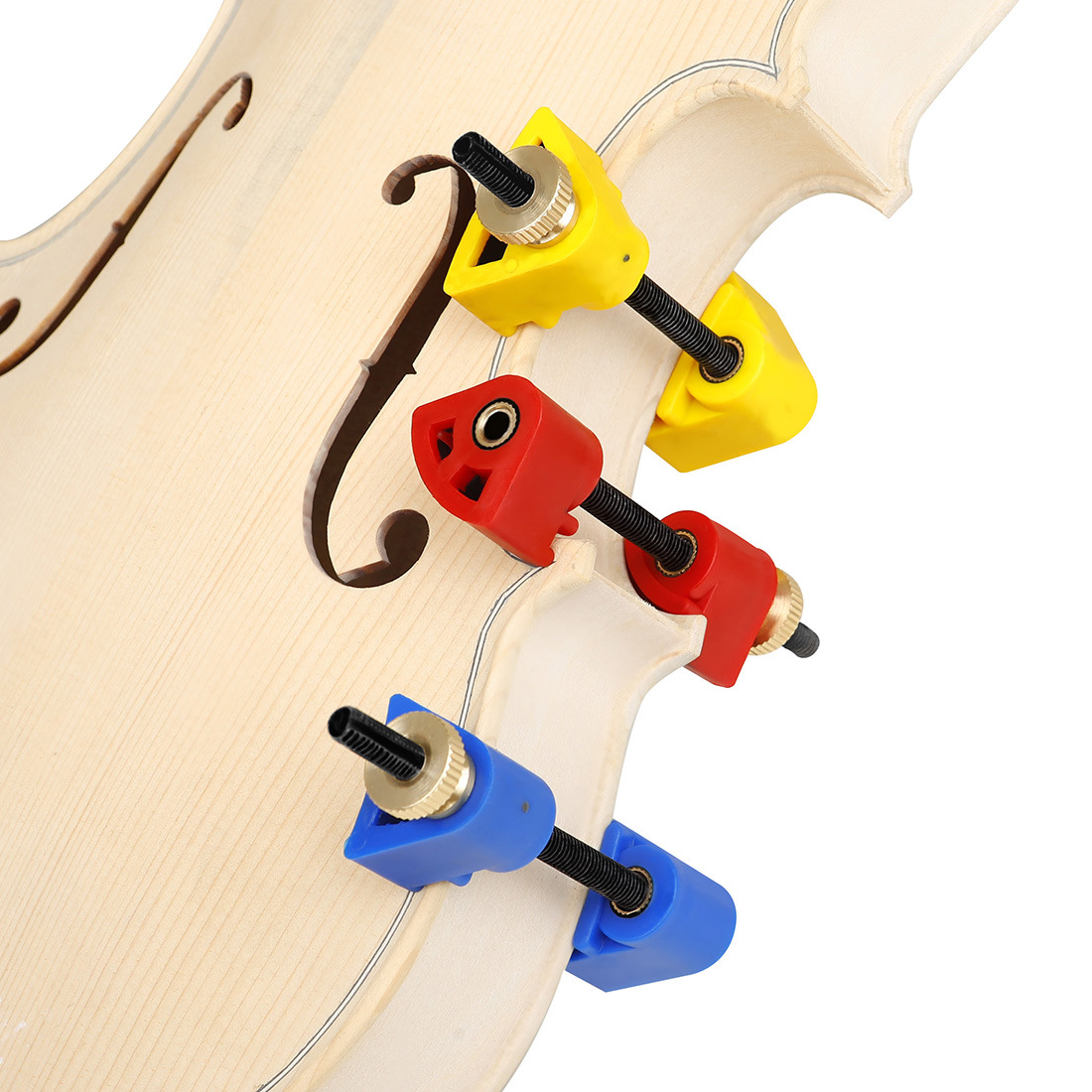 乐器配件小提琴制作维修工具 提琴合琴用夹子修琴夹具32个装