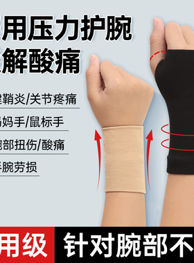 医用连掌护手腕腱鞘炎鼠标垫手妈妈手护腕男女款健身运动扭伤专用