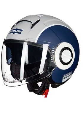 台湾瑞狮摩托车头盔四分之三双镜片头盔ZS-238双镜片半盔带蓝牙槽