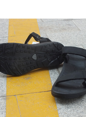 越南凉鞋男 夏季粘贴简约织带速干防滑耐磨户外休闲 潮男沙滩鞋