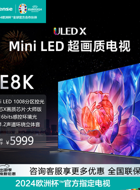 Hisense/海信 65E8K 65英寸ULEDX MiniLED  液晶电视机