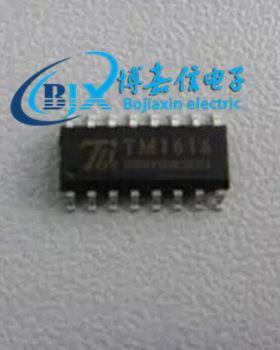代理 TM1616 sop/dip16 LED数码管驱动控制芯片 元器件ic原装正品