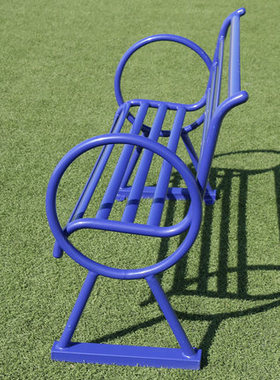 户外室外健身器材公园小区广场学校路径休闲椅铁艺椅体育器械座椅