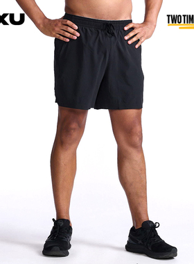 2XU Motion系列男士夏季透气薄款宽松休闲户外速干跑步健身短裤