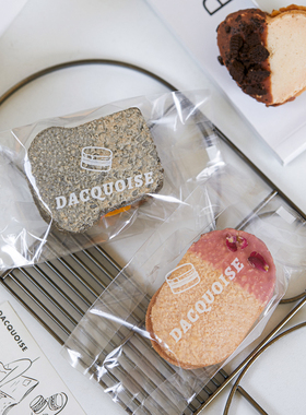 一次性加厚透明面包达克瓦兹包装袋烘焙玛德琳曲奇饼干雪花酥机封