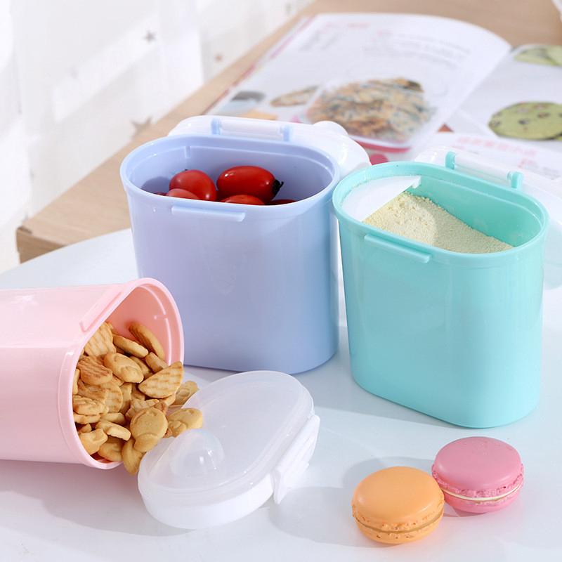 宝宝奶粉盒便捷式外出大容量奶粉储存罐密封防潮分装盒辅食盒