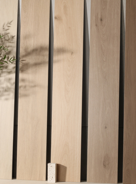 日式原木色木纹砖客厅餐厅木地板砖卧室法式仿实木地砖服装防滑砖