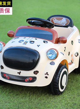 婴幼儿童电动车四轮汽车遥控车带音乐1-3岁男女宝宝玩具车可坐人